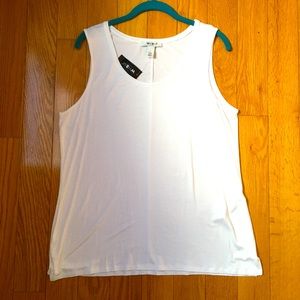 NWT White House Black Market L Sleeveless Soft Top